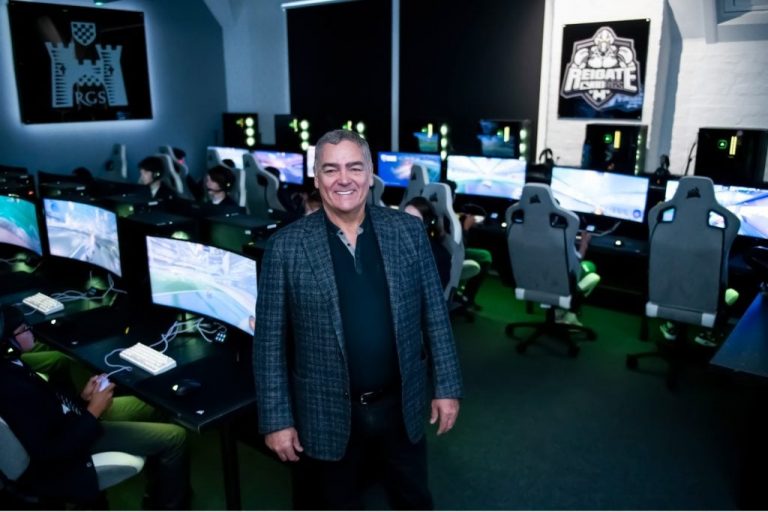 Why Corsair’s CEO kitted out an esports hub at Reigate Grammar School