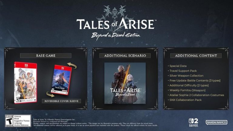 Tales Of Arise: Beyond The Dawn Switch 2 Preorders Are Live