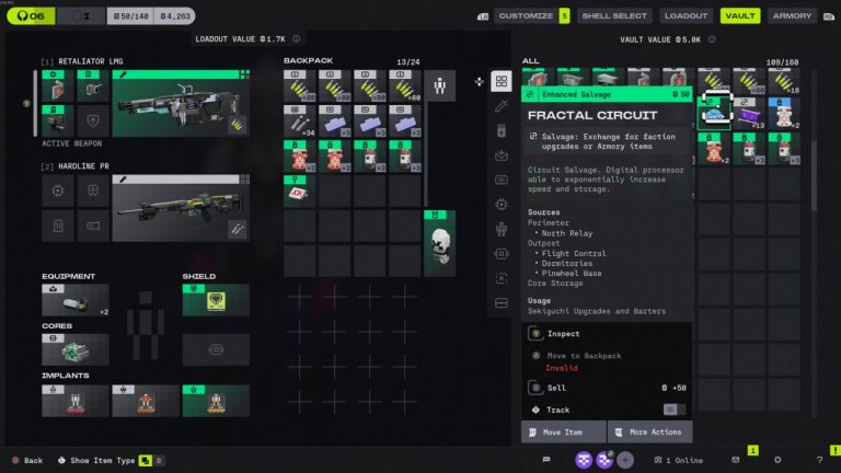 Enhanced Salvage In Marathon: What To Do With It And How To Barter