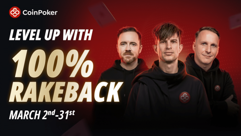 CoinPoker launches 100% rakeback deal