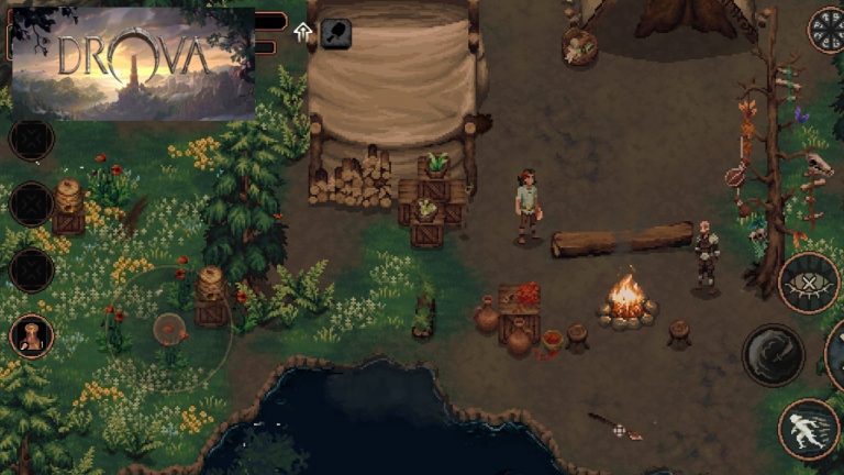 Dark, Celtic-Inspired Pixel RPG Drova: Forsaken Kin Opens Pre-Registration on Android
