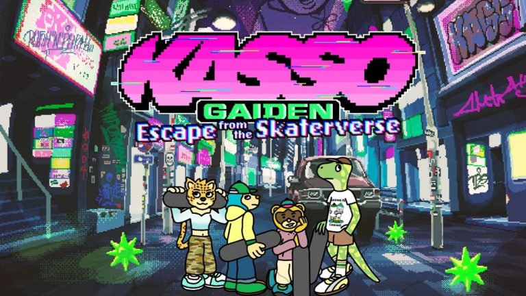 Japanese Gameshow KASSO Gets an Endless Runner KASSO GAIDEN: Escape from the Skaterverse
