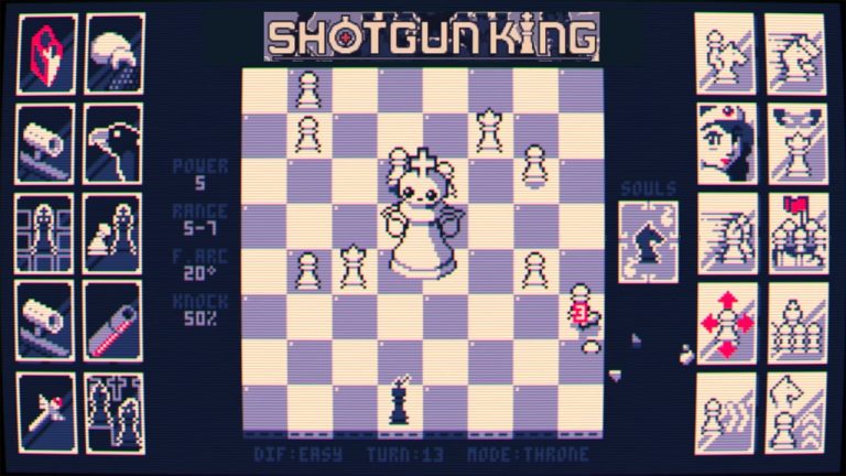 Shotgun King Is Chess Where You Replace Your Army with a Shotgun, Out Now