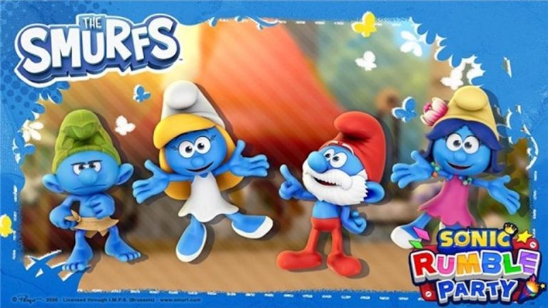 Sonic Rumble Reborn as Sonic Rumble Party with a Special Smurfs Collab