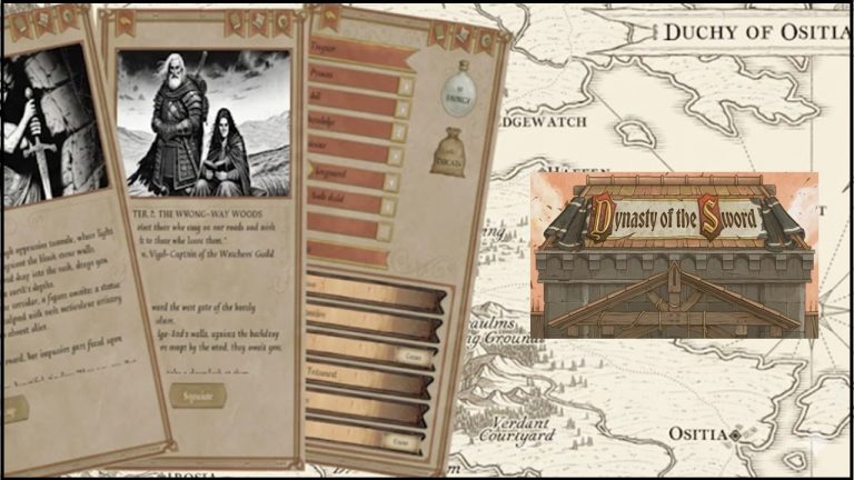Dynasty of the Sword Is a Digital Gamebook Born from an Old Tabletop RPG