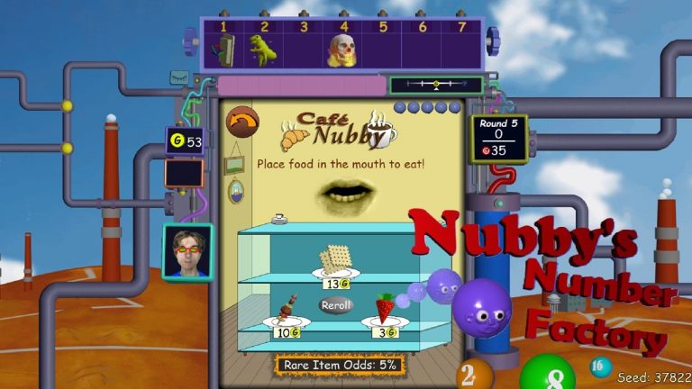 Plinko-Style Roguelike Strategy PC Hit Nubby’s Number Factory Is Out on Mobile