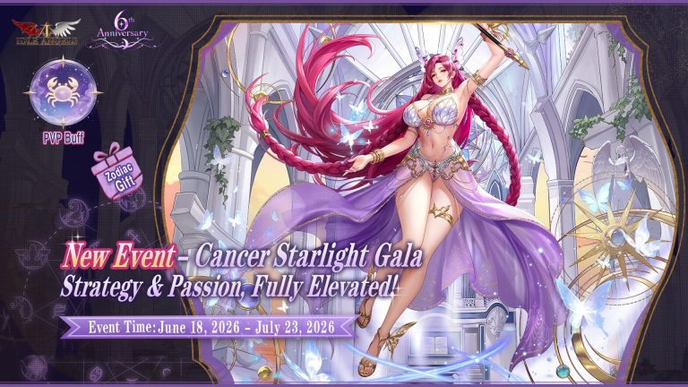 Idle Angels Celebrates Its 6th Anniversary with Fan-Voted Artist Collaboration Skins, New Zodiac System, and Massive Rewards