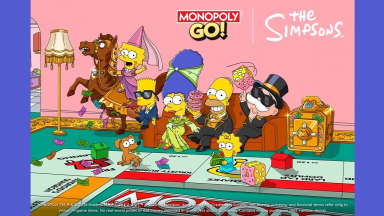 The Simpsons Are Crossing Over with MONOPOLY GO! for a Springfield-Sized Takeover