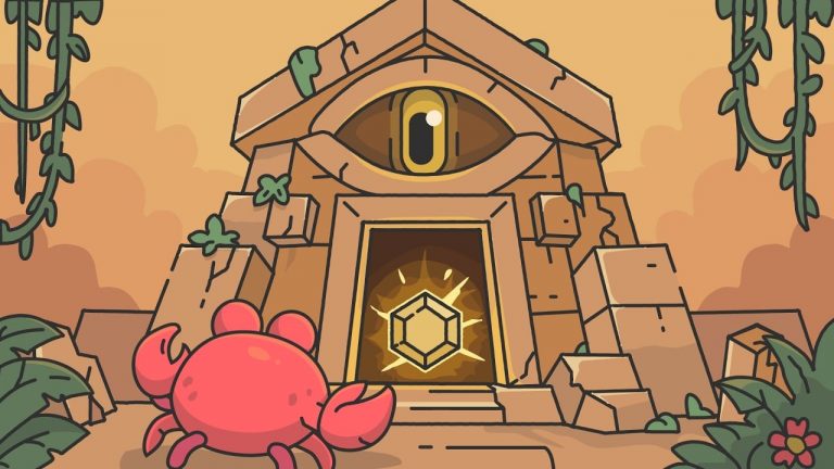 Plan Your Path, Snatch Shiny Gems, and Escape Ancient Ruins in Grabby Crab