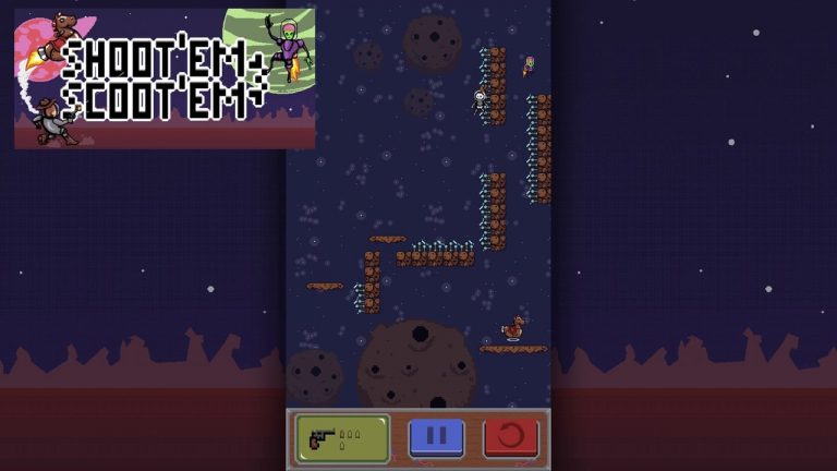Shoot’em & Scoot’em Is a Recoil-Powered Platformer on Mobile!