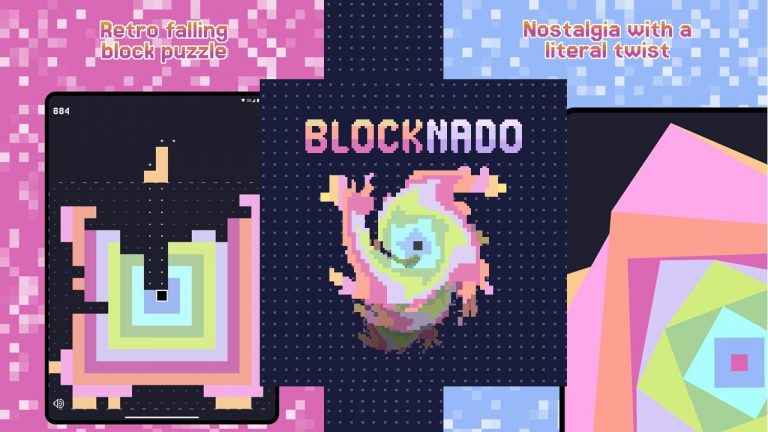 Blocknado: Retro Block Puzzle Is a Fresh Take on the Classic Tetris!