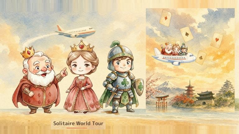 Solitaire World Tour: Klondike Launches on Mobile with Watercolour Scenes